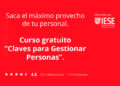 Curso gratuito “Claves para Gestionar Personas”.