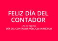 25 de Mayo: Día del Contador Público en México 2021