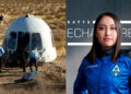 “Este vuelo te lo dedico a ti, México” Katya Echazarreta se convirtió en la primera mexicana en viajar al espacio.