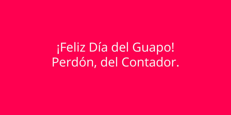 25 de Mayo: Día del Contador en México